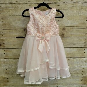 Rare Editions Basketweave Dress